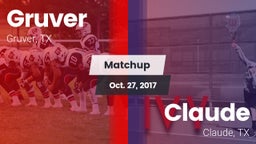Matchup: Gruver  vs. Claude  2017