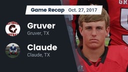 Recap: Gruver  vs. Claude  2017