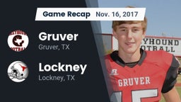 Recap: Gruver  vs. Lockney  2017