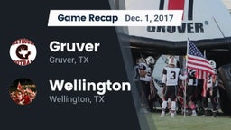 Recap: Gruver  vs. Wellington  2017