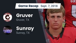 Recap: Gruver  vs. Sunray  2018