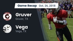Recap: Gruver  vs. Vega  2018