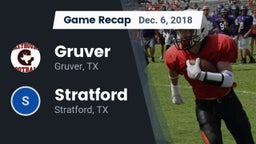 Recap: Gruver  vs. Stratford  2018