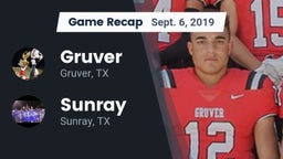 Recap: Gruver  vs. Sunray  2019