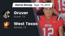Recap: Gruver  vs. West Texas  2019