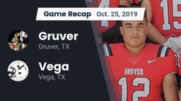 Recap: Gruver  vs. Vega  2019