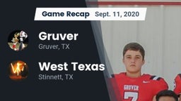 Recap: Gruver  vs. West Texas  2020