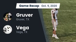 Recap: Gruver  vs. Vega  2020