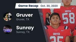 Recap: Gruver  vs. Sunray  2020