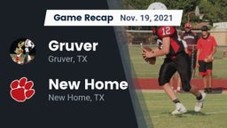 Recap: Gruver  vs. New Home  2021