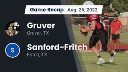Recap: Gruver  vs. Sanford-Fritch  2022