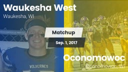 Matchup: West  vs. Oconomowoc  2017