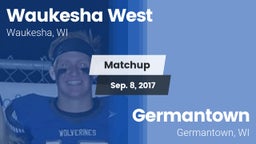 Matchup: West  vs. Germantown  2017