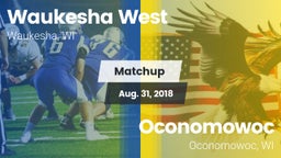 Matchup: West  vs. Oconomowoc  2018