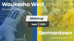 Matchup: West  vs. Germantown  2018