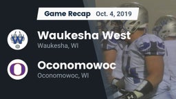 Recap: Waukesha West  vs. Oconomowoc  2019