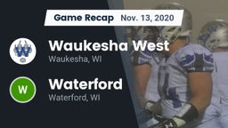 Recap: Waukesha West  vs. Waterford  2020