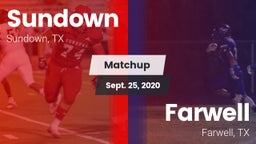 Matchup: Sundown  vs. Farwell  2020