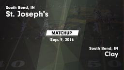 Matchup: St. Joseph's High vs. Clay  2016
