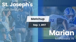 Matchup: St. Joseph's High vs. Marian  2017