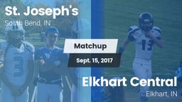 Matchup: St. Joseph's High vs. Elkhart Central  2017
