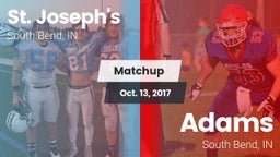 Matchup: St. Joseph's High vs. Adams  2017