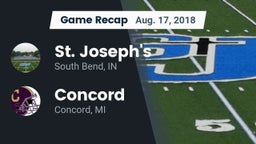 Recap: St. Joseph's  vs. Concord  2018