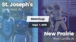 Matchup: St. Joseph's High vs. New Prairie  2018