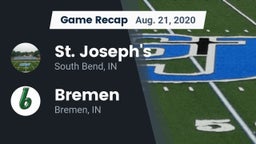 Recap: St. Joseph's  vs. Bremen  2020
