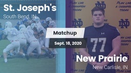 Matchup: St. Joseph's High vs. New Prairie  2020