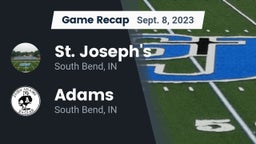 Recap: St. Joseph's  vs. Adams  2023