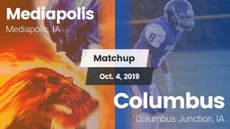 Matchup: Mediapolis High vs. Columbus  2019