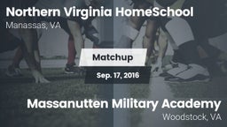 Matchup: Northern Virginia Ho vs. Massanutten Military Academy  2015