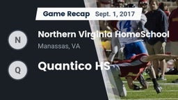 Recap: Northern Virginia HomeSchool  vs. Quantico HS 2017