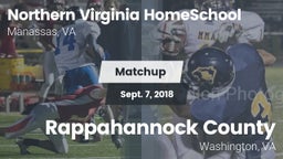 Matchup: Northern Virginia Ho vs. Rappahannock County  2018