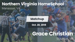 Matchup: Northern Virginia Ho vs. Grace Christian  2018