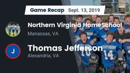 Recap: Northern Virginia HomeSchool  vs. Thomas Jefferson  2019