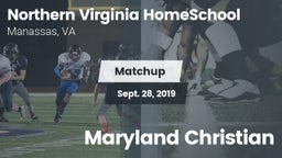 Matchup: Northern Virginia Ho vs. Maryland Christian 2019