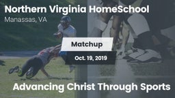 Matchup: Northern Virginia Ho vs. Advancing Christ Through Sports 2019