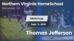 Matchup: Northern Virginia Ho vs. Thomas Jefferson  2020