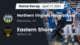 Recap: Northern Virginia HomeSchool  vs. Eastern Shore  2021