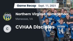 Recap: Northern Virginia HomeSchool  vs. CVHAA Disciples 2021