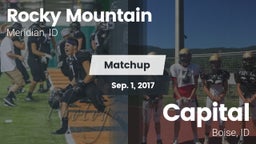 Matchup: Rocky Mountain High vs. Capital  2017