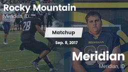 Matchup: Rocky Mountain High vs. Meridian  2017