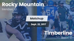 Matchup: Rocky Mountain High vs. Timberline  2017