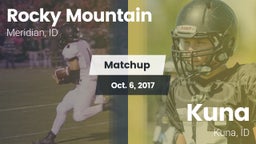 Matchup: Rocky Mountain High vs. Kuna  2017