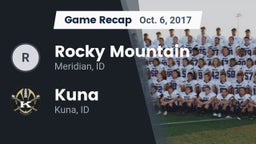 Recap: Rocky Mountain  vs. Kuna  2017