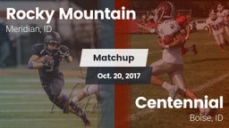 Matchup: Rocky Mountain High vs. Centennial  2017