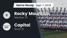 Recap: Rocky Mountain  vs. Capital  2018