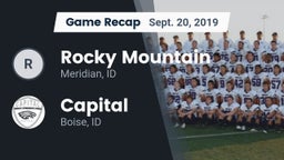 Recap: Rocky Mountain  vs. Capital  2019